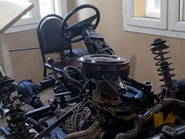 Araç tekniği eğitim maketi