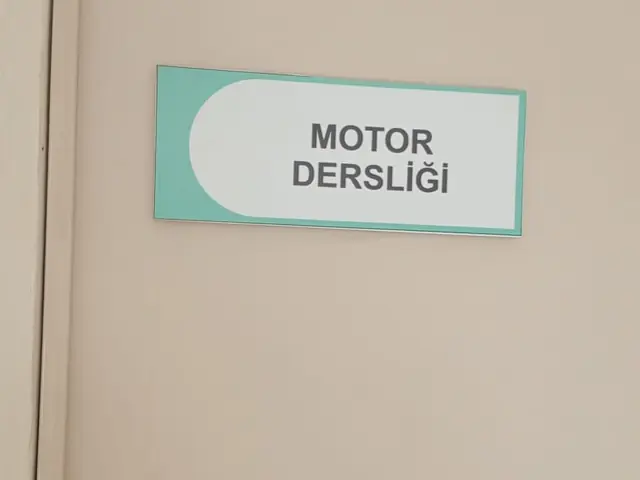 Motor dersliğimiz