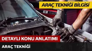 Araç Tekniği — 1. bölüm